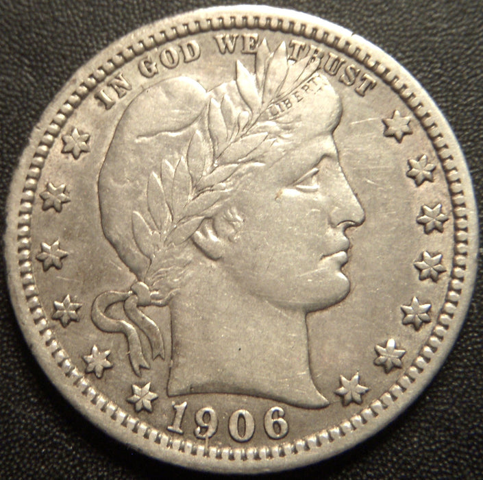 1906 Barber Quarter - Extra Fine