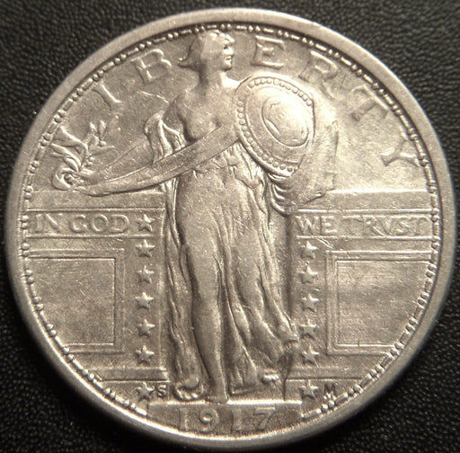 1917-S T1 Standing Quarter - AU