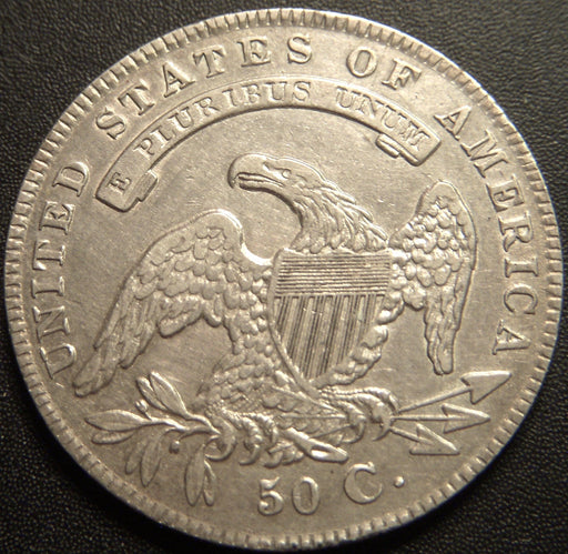 1836 Bust Half Dollar - Letter Edge Extra Fine