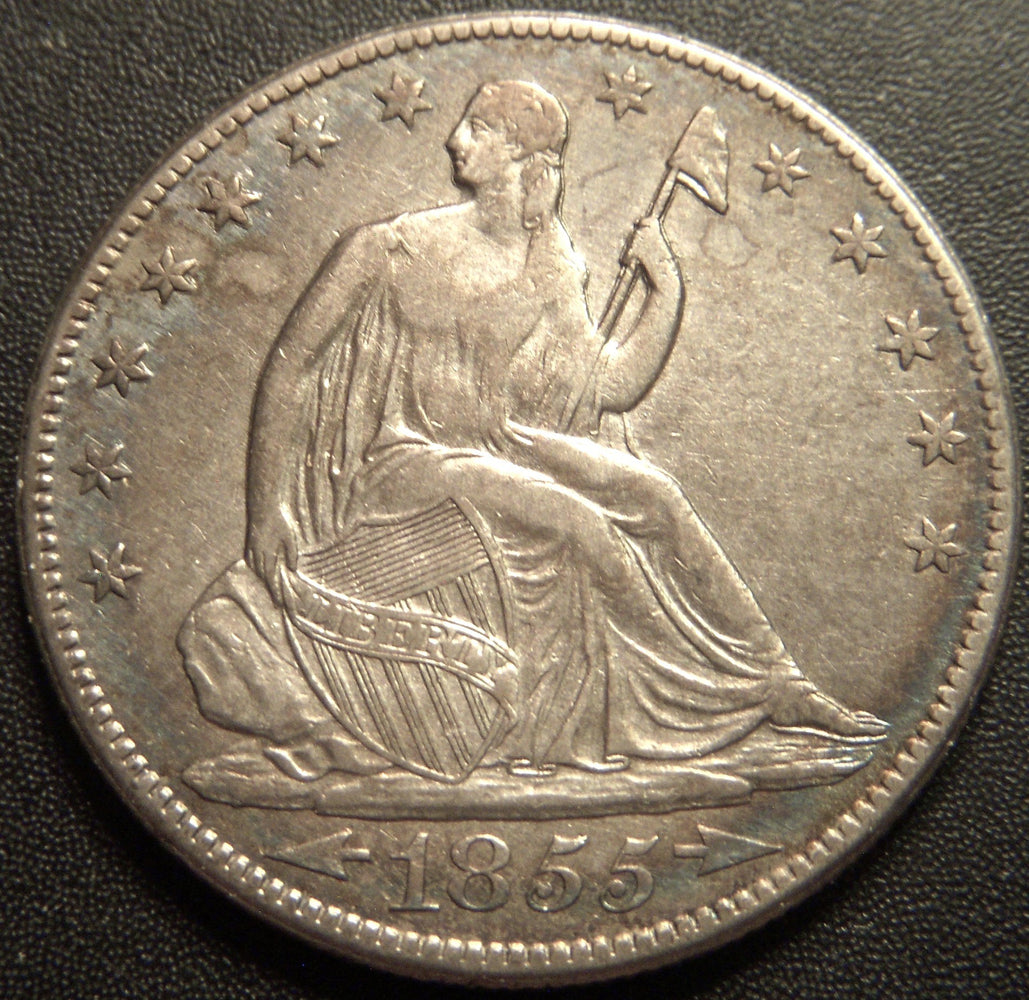 1855-O Seated Half Dollar - Extra Fine