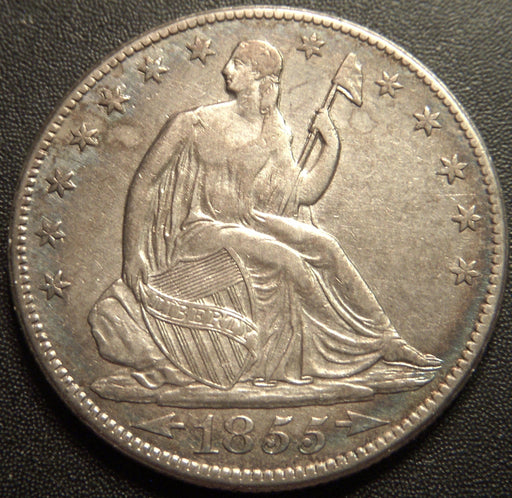 1855-O Seated Half Dollar - Extra Fine