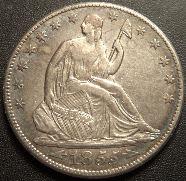 1855-O Seated Half Dollar - Extra Fine