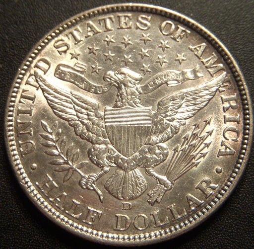 1906-D Barber Half Dollar - Uncirculated