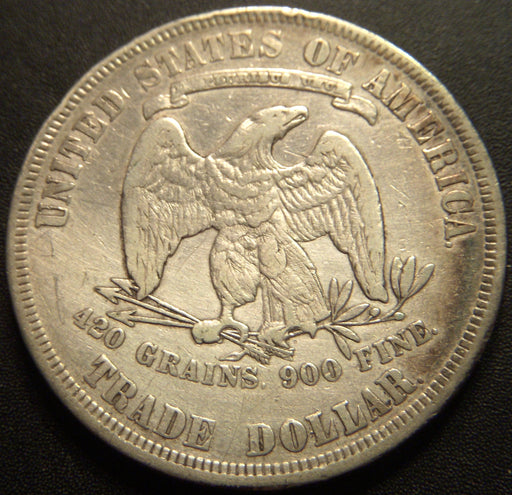 1877 Trade Dollar - Very Fine