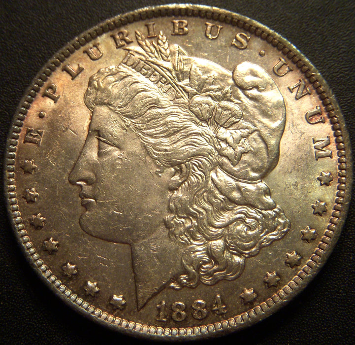 1884-O Morgan Dollar - AU