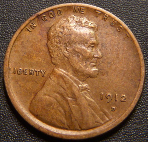 1912-D Lincoln Cent - Extra Fine