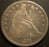 1871 Seated Dollar - Very Good