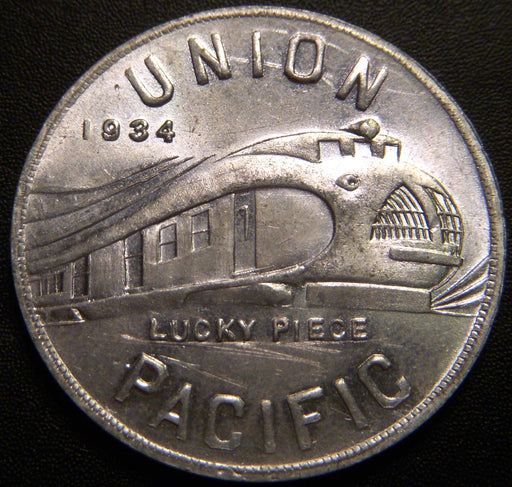 1934 Union Pacific Lucky Token