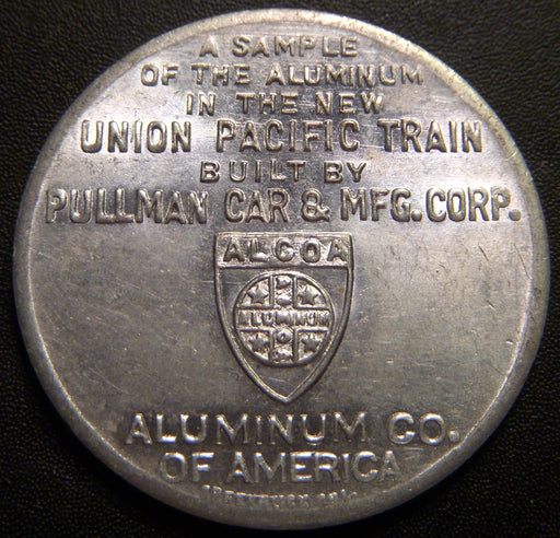 1934 Union Pacific Lucky Token