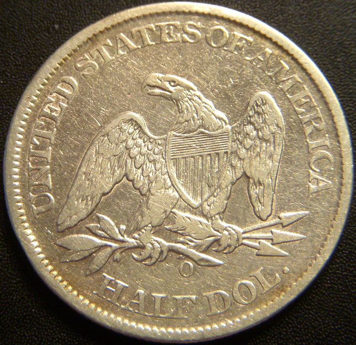 1861-O Seated Half Dollar - Very Fine