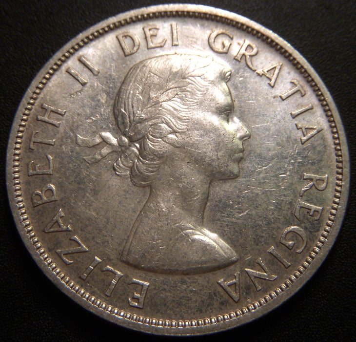 1958 Canadian Silver Dollar - Extra Fine