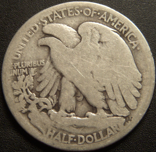 1916-S Walking Half Dollar - Good