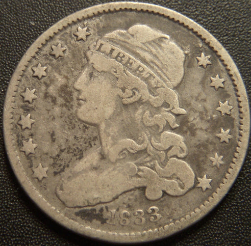 1833 Bust Quarter - Fine