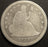 1839 Seated Quarter - Good