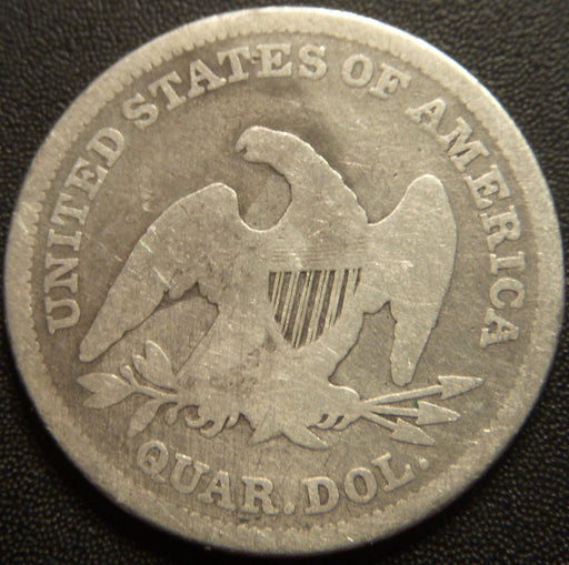 1839 Seated Quarter - Good