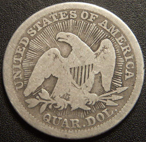 1853 Seated Quarter - Arrows & Rays Good