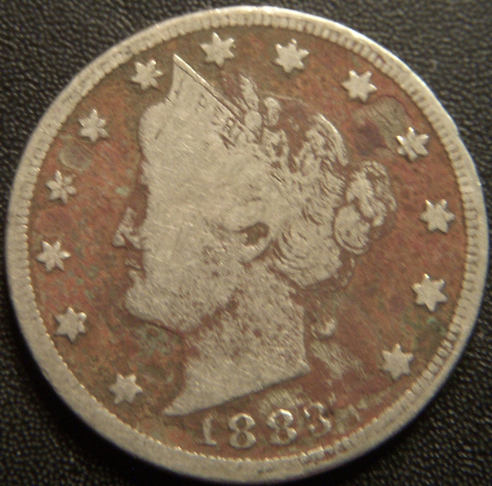 1883 Liberty Nickel - With CENT Very Good