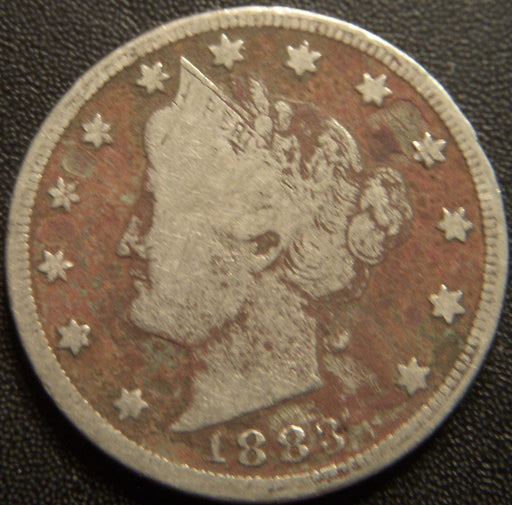 1883 Liberty Nickel - With CENT Very Good