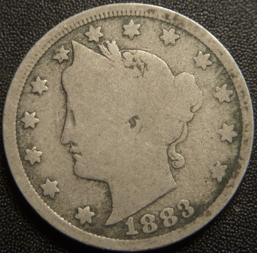 1883 Liberty Nickel - With CENT Good