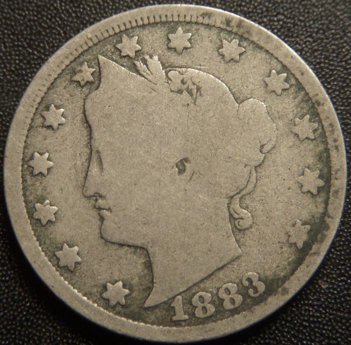 1883 Liberty Nickel - With CENT Good