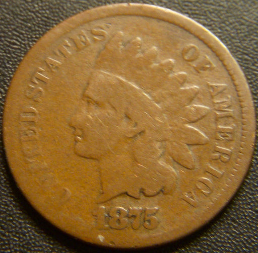 1875 Indian Head Cent - Good