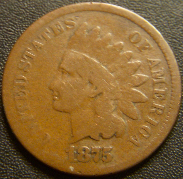 1875 Indian Head Cent - Good