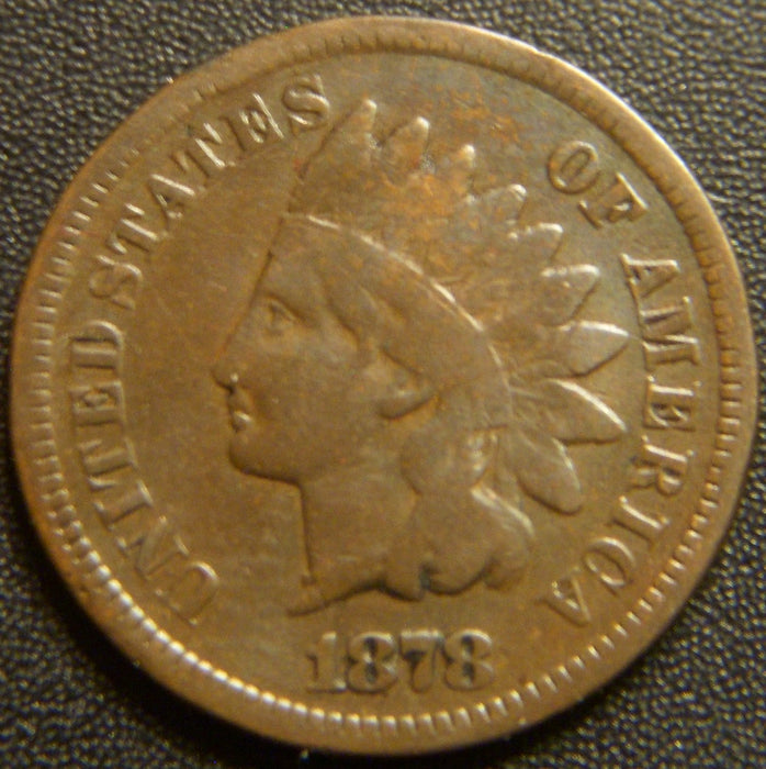 1878 Indian Head Cent - Good