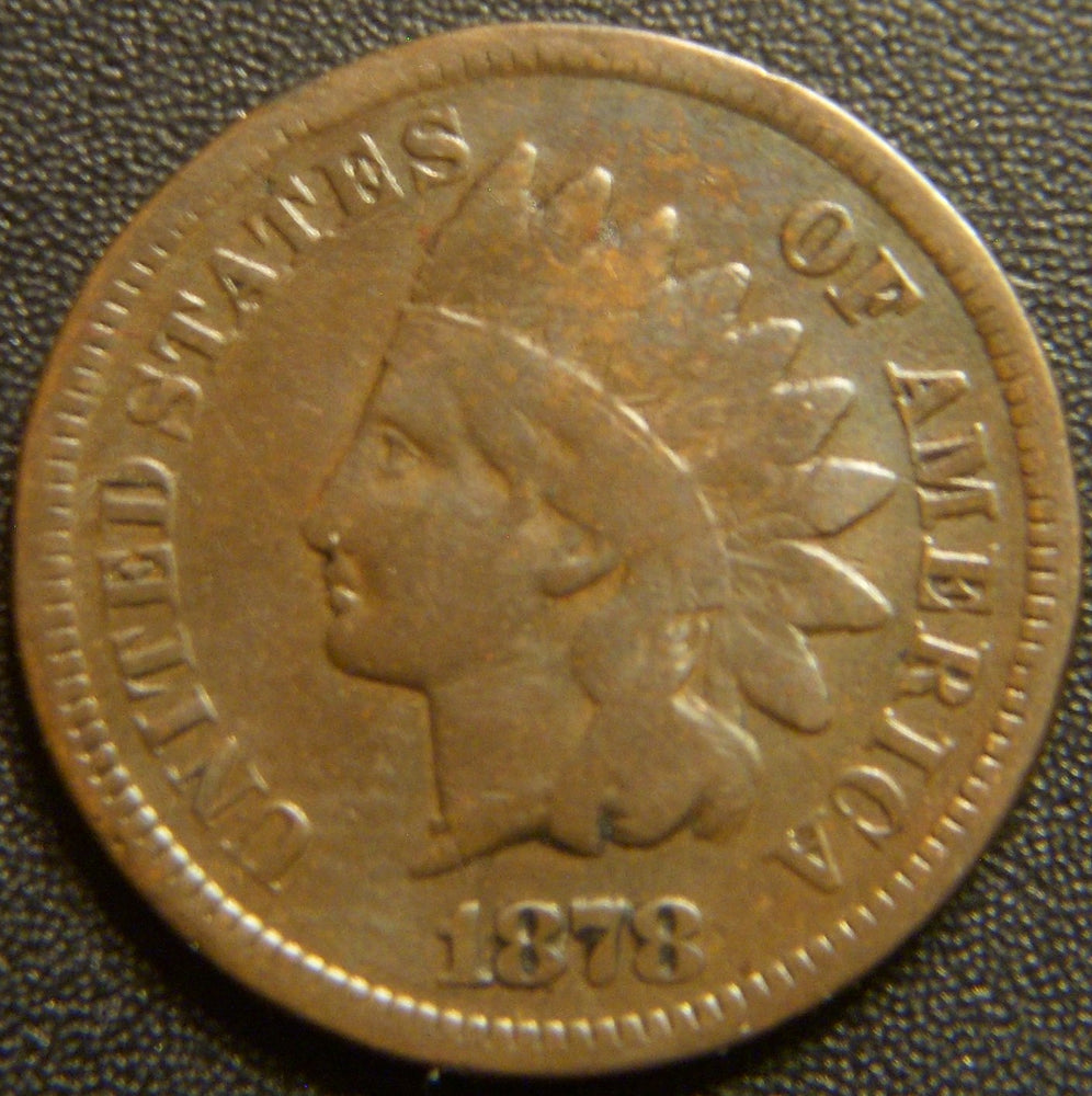 1878 Indian Head Cent - Good