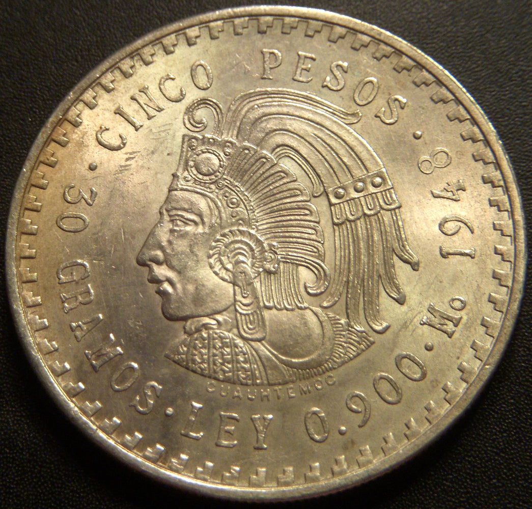 1948 5 Pesos - Mexico