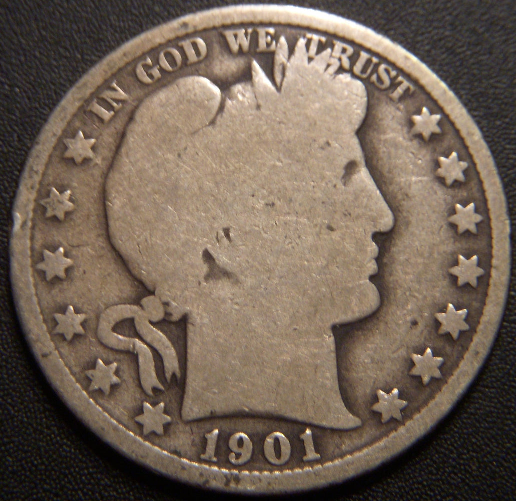 1901 Barber Half Dollar - Good