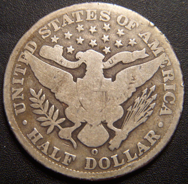 1902-O Barber Half Dollar - Good
