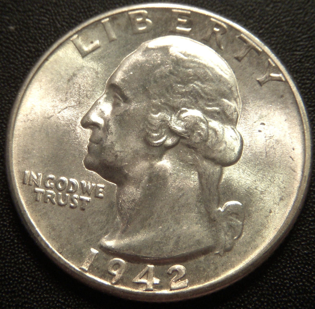 1942-D Washington Quarter - Uncirculated