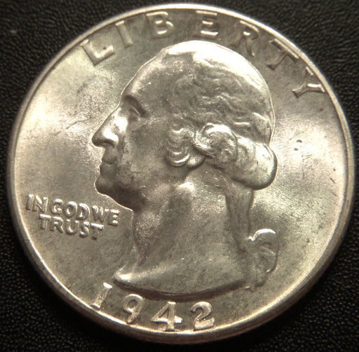 1942-D Washington Quarter - Uncirculated