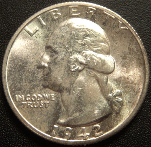 1942-S Washington Quarter - Uncirculated