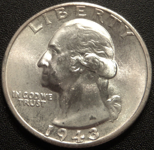 1943-D Washington Quarter - Uncirculated