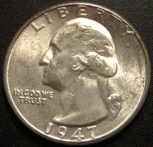 1947-D Washington Quarter - Uncirculated