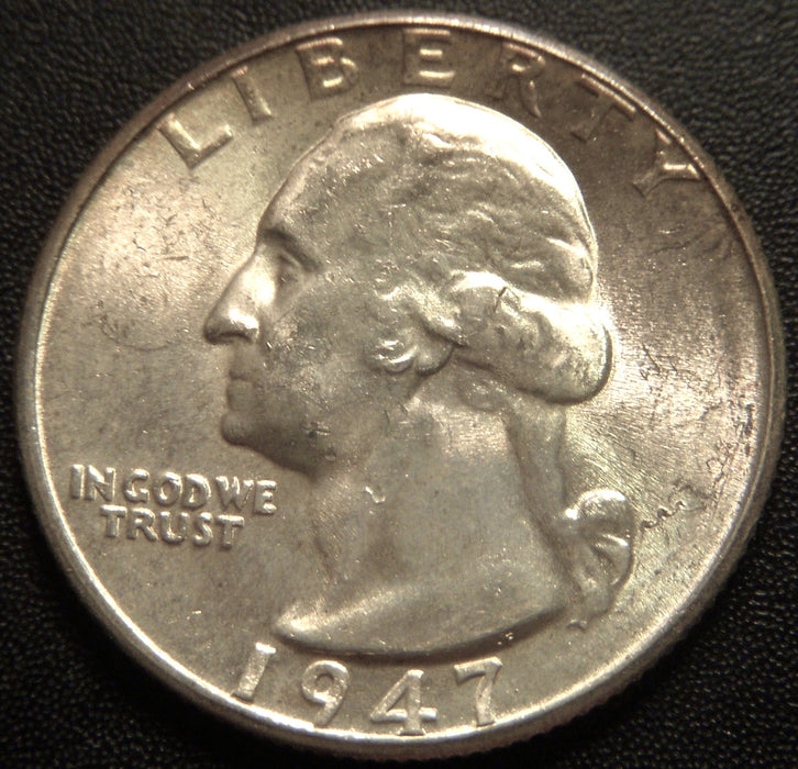 1947-D Washington Quarter - Uncirculated