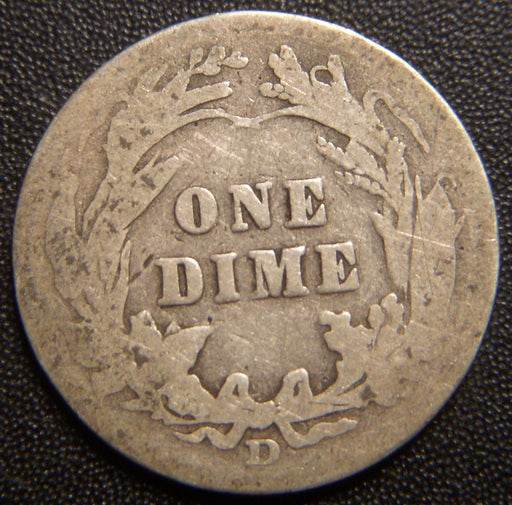 1909-D Barber Dime - Good