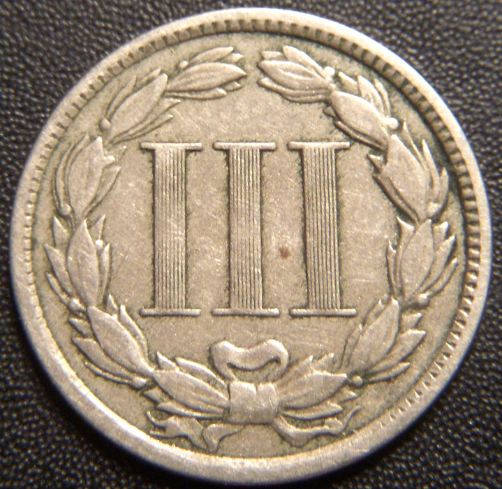 1881 Three Cent - Fine