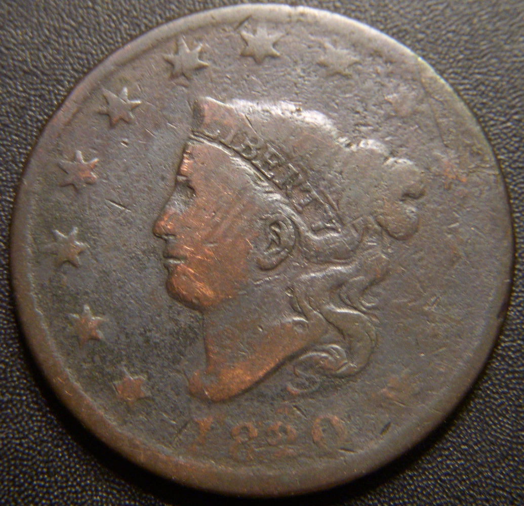 1820 Large Cent - Small Date Good
