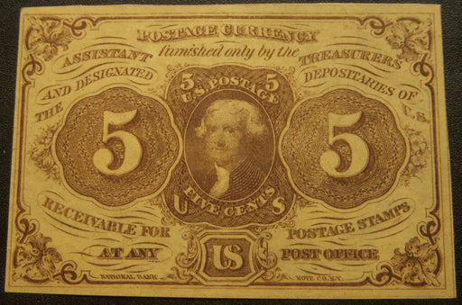 5 Cents Fractional Currency 1st Issue - FR# 1230