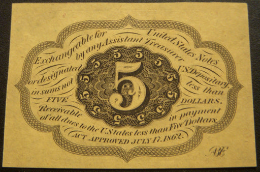5 Cents Fractional Currency 1st Issue - FR# 1230
