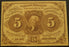 5 Cents Fractional Currency 1st Issue - FR# 1230