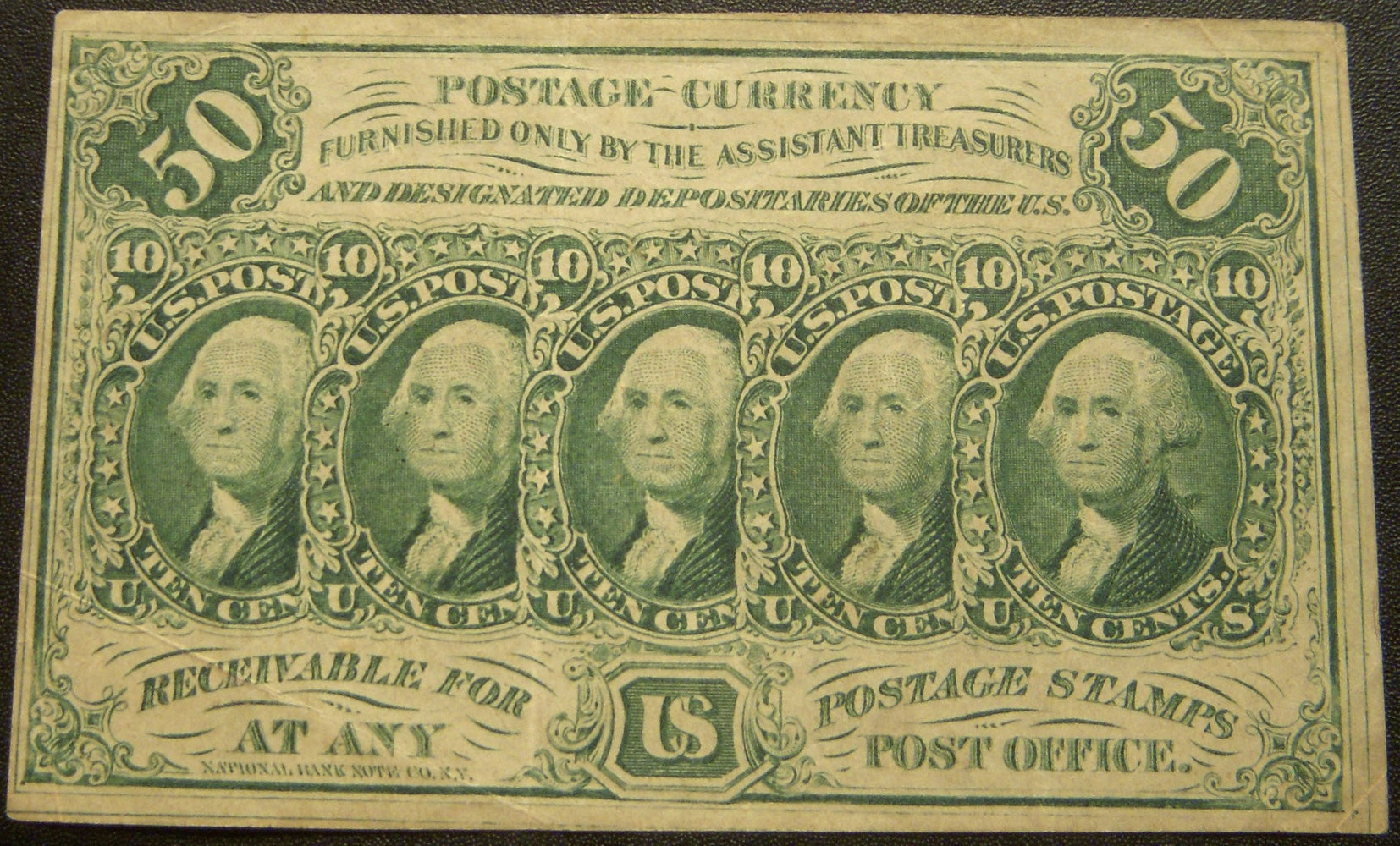 50 Cents Fractional Currency 1st Issue - FR# 1312