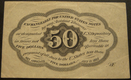 50 Cents Fractional Currency 1st Issue - FR# 1312