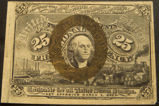25 Cents Fractional Currency 2nd Issue - FR# 1283