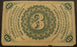 3 Cents Fractional Currency 2nd Issue - FR# 1226