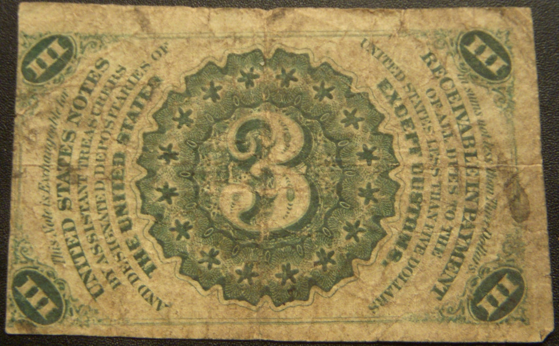 3 Cents Fractional Currency 2nd Issue - FR# 1226