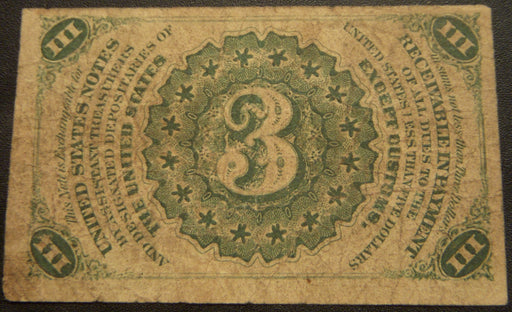 3 Cents Fractional Currency 2nd Issue - FR# 1226