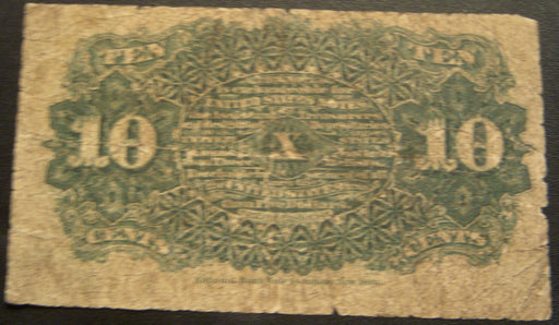10 Cents Fractional Currency 4th Issue - FR# 1257